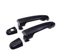 XUBOR Maniglie esterne nere for auto, for RAV4, for Yaris, for Corolla, Matrix 1.5L 69211-AA020 69227-AA010 8971449 889771457 69210-33080 Maniglia interna per portiera auto(BLACK 1 Xfront 1 Xrear)