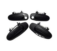 XUBOR Maniglie interne/esterne for porte auto 6920612130 6920512130, for Corolla, Prizm 69220-12160 69210-12160 69230-12140 69240-12140 Maniglia interna per portiera auto(BLACK Outside 4 Sides)