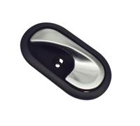 XUBOR Maniglie interne for porte interne auto 8200028487 8200028486, for MK3 Megane II Clio Scenic, for Citroen, Berlingo, for Dacia, Logan Maniglia interna per portiera auto(BLACK Left Side)
