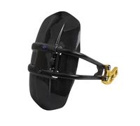 XUBOR Moto Pneumatico Posteriore Parafango Hugger Look In Fibra di Carbonio Splash Guard Copertura X-ADV XADV 750 XADV750 2017-2021 2018 Parafango paraspruzzi per ruota anteriore moto(Gold)