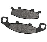 XUBOR Pastiglie freno anteriori e posteriori moto, for GSF250 Bandit 1992-1996 GSX250 attraverso Katana GSF400 Bandit GS500 Pastiglie freno per moto(BLACK 1 Pair Front)