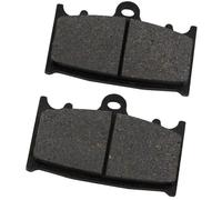 XUBOR Pastiglie freno anteriori e posteriori moto, for GSF650 Bandit GSX650 F SV1000 GSF1200 GSF1250 GSX1250 Pastiglie freno per moto(BLACK 1 Pair Front)