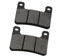 XUBOR Pastiglie freno anteriori e posteriori moto, for GSXR600 GSXR750 GSXR1000 DL1000 V-Storm Adventure GSX1300R Hayabusa Pastiglie freno per moto(BLACK 1 Pair Front)