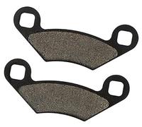 XUBOR Pastiglie freno anteriori posteriori moto, for Polaris, Sportsman 500 600 700 800, for MAGNUM, 330 325 250 Trail Blazer Scrambler Pastiglie freno per moto(BLACK Front)