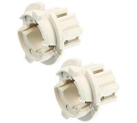 XUBOR Portalampada for luce freno esterna sinistra destra posteriore 63216943036, for BMW, 325i 328i E36 1992-1998 ABS bianco Supporto fanale posteriore