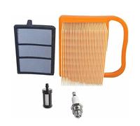 XUBOR Set candele filtro aria carburante, for STIHL, TS410 TS 410 TS420 420 PARTI SEGHE Candela per tosaerba