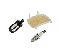 XUBOR Set di candele for filtro dell'aria da 3 pezzi, kit riparazione, pezzo ricambio, for STIHL, MS181 MS 171 211 Candela per tosaerba