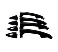 XUBOR Set maniglia porta anteriore posteriore sinistra destra esterna 826511R000, for Accent 1.6L L4 2012 2013 2014 2015 2016 2017 Maniglia interna per portiera auto(BLACK 4 Sides)