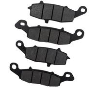 XUBOR Set pastiglie freno disco freno anteriore posteriore moto, for SV400 DL650 DL1000 V-Strom DL 650 1000 GSF650 Naked Bandit 650 GSR750 SV650 Pastiglie freno per moto(BLACK Front Set)