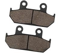 XUBOR Set pastiglie freno moto anteriori e posteriori, for AN650 AN BURGMAN 650 2003-2017 Pastiglie freno per moto(BLACK 1 Pair Rear)