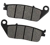 XUBOR Set pastiglie freno moto anteriori e posteriori, for AN650 AN BURGMAN 650 2003-2017 Pastiglie freno per moto(BLACK 1 Pair Front)