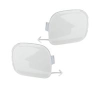 XUBOR Tappo copri-gancio di traino paraurti anteriore sinistro destro, for Toyota, Highlander 2015 2016 2017 bianco 521200E927 521270E926 Ricambi auto