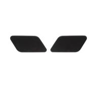 XUBOR Tappo di copertura dell'ugello di spruzzo del lavafari del paraurti anteriore, for BMW, F25 X3 2009 2010 2011 2012 2013 2014 51117212953 51117212954 Copertura lavafari(Black SET)
