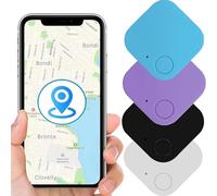XUBX 4 Pezzi Localizzatore Trova Oggetti Smarriti e Chiavi, Bluetooth Tracker e Localizzatore di oggetti per chiavi, portafogli, bagagli, animali domestici e altro