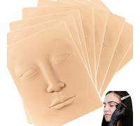 XUBX 8 pezzi Pelle per Tatuaggi, pelle artificiale per esercitarsi a fare tatuaggi, Pratica pelle del tatuaggio, Tattoo Skin Practice, tatuaggio Tamponi in silicone Pelle per tatuatori Tatuaggi