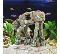 XUBX Decorazione per acquario, Acquario Decorazione di Robot in Resina, Ornamento Robot Cave Fish Tank, accessorio per acquario, Riparo di Castello per Pesci Rettile Betta in Acquario