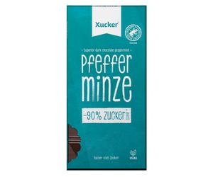 Xucker Vegan dark chocolate with peppermint 80 g