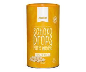 Xucker White Chocolate Drops 200 g Cioccolato Bianco