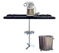XUCS Agitatore Elettrico IBC, Miscelatore per Serbatoio da 2100 W, Agitatore per Vernice da 1 Tonnellata/1000 L, Attrezzatura per Miscelazione Vernice a Coppia Elevata per Dissolutore di Inchiostro