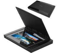 XUCS Scanner Piano di Grande Formato, Scanner Fotografico A3, 2400 DPI, Scansione 12"x 17" in 4 Secondi, Scansione Automatica, Scanner per Documenti E Libri, Supporta Windows E iOS