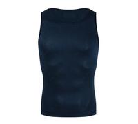 XUCZHAI Canottiera da Ciclismo, Intimo ad Asciugatura Rapida, Maglia Senza Maniche, Alta Elasticità, Mountain Bike, Bici Strada(Dark Blue,2XL)