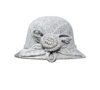 XUCZHAI Cappello a bombetta piccolo con fiori autunnali e invernali da donna, parte superiore rotonda casual, sombrero for uomo(Color 4)