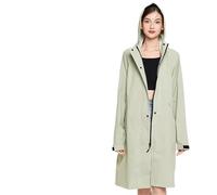 XUCZHAI Cute Raincoats For Women Long Raincoat Fashion Men's And Women's Outdoor Hiking Shell Jacket Thickened Golf(2003 Gray,XXL)