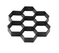 XUCZHAI Decorazione for Prato Riutilizzabile varietà di Forme Pavimentazione Stradale in Pietra Produttore Mattoni in Cemento Stampo for Stampi for Fai da Te Percorso Giardino(Type B)