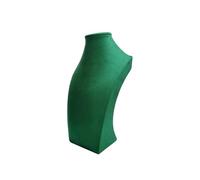 XUCZHAI Espositore for Collo con Ritratto di Gioielli, espositore for Modello Collana, for in Velluto(Green)