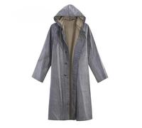 XUCZHAI Thickened Canvas Flood Proof Raincoat Long One-piece Rainstorm Emergency For Miners