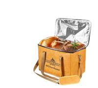 XUDAKAIXIN Coperta per barbecue per riposare la carne: borsa riutilizzabile per barbecue, ideale per petto e grandi tagli al barbecue, perfetta per affumicare e grigliare all'aperto, marrone