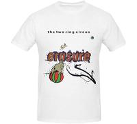 XUE BAN Erasure The Two Ring Circus Black Tee Shirts for Men Size 3XL