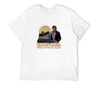 Xue Fu Rong Knight Rider TV Show Full Moon Make It A Michael Knight T-Shirt T-Shirt Whites