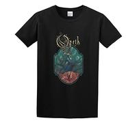 Xue Fu Rong Opeth Sorceress Simple Letter Retro Base Reunion T-Shirt Black XL