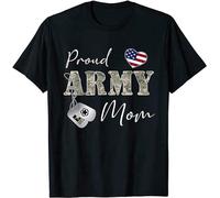 Xue Fu Rong Proud American Army Mom Men T-Shirt T-Shirt Black S