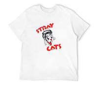 Xue Fu Rong Stray Cats 'Cats Logo' T-Shirt T-Shirt WhiteXL