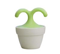 Xuebai palmare massaggiatore manuale per il corpo carino mini pianta in vaso a forma di rullo sfera perline rilassamento collo piede lifting strumento di bellezza vaso di fiori decorazione da scrivania massaggiatore manuale verde
