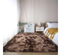XUEDNGM Tappeto Camera da Letto Tappeto Moderno 120 x 160 cm Lavabile Fino a 30 Gradi, Unicolore, Antiscivolo, Morbido Tappeto Salotto Antiscivolo Tappeto Lavabile Antiscivolo, Marrone