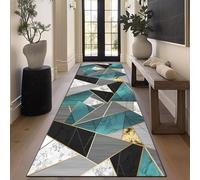 XUEDNGM Tappeto Cucina Antiscivolo Lavabile 115 x 150 cm Vari Colori e Misure, Morbido, Astratto, Antiscivolo, Lavabile Tappeto Passatoia Antiscivolo Lavabile Tappeti Moderni, due
