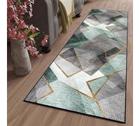 XUEDNGM Tappeto Cucina Tappeto Passatoia 100 x 130 cm Facile da Pulire,Superficie Morbida,Pelo Corto, Astratto Antisfilo Tappeti Moderno Lavabile Tappeto Corridoio, A