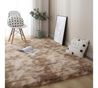 XUEDNGM Tappeto Peloso Soggiorno Tappeto Soggiorno 70 x 180 cm Morbida, Soffici, Antiscivolo, Lavabile Fino, Unicolore Peloso Tappeti Moderni Soggiorno Tappeto da Salotto, cammello