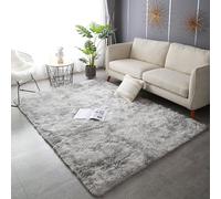 XUEDNGM Tappeto Salotto Moderno Tappeto Pelo Lungo 250 x 350 cm Morbida, Soffici, Antiscivolo, Lavabile Fino, Unicolore Moderni Moquette Soggiorno Antiscivolo Morbido Tappeto, Grigio Chiaro