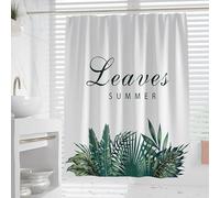 XUEDNGM Tenda da Doccia Antimuffa 105 x 110 cm Impermeabile, Orlo Ponderato, Personalizzabile, con Ganci Tende Finestra Bagno Impermeabile Tenda per La Doccia, Estate