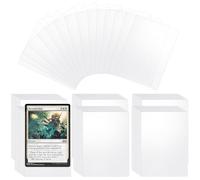 xuefenfei 300 Pezzi Sleeves Bustine Carte, 66 x 91mm, Trasparenti Card Sleeves per Pokemon, Yugioh, MTG, TCG, K-Pop, Mini Foto