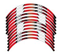 XUEKK Adesivo Riflettente Ruota Moto Interno Mozzo Decalcomanie Nastro Decorativo Accessori per Honda ADV350 ADV 350 Decalcomanie(A)