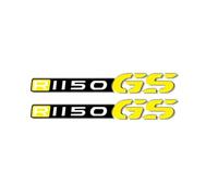 XUEKK Adesivo Serbatoio Carburante Moto Bicicletta Ruota Casco Impermeabile Riflettente Parti Decorative per BMW R1150GS Decalcomanie(Reflective Yellow)