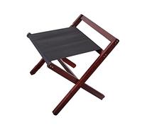 XUELOMZ Portavaligie Pieghevole in Legno con Gambe dritte e Cinghia in Nylon, per Camera da Letto, Camera degli Ospiti, Rosso, 56 cm di Lunghezza x 38 cm di Larghezza x 55 cm di