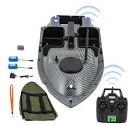 XUEMANSHOP Barca telecomandata, 600 m, con GPS, carico 2 kg, 99 punti di posizionamento, doppio motore, barca RC per fiumi, laghi e mari