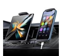 xuenair Supporto da auto Z Fold 5, girevole a 360°, presa salda e non cade mai, supporto per tablet per auto, iPad mini, per Samsung Z Fold 7, 6, 5, 4, 3, 2, iPhone 16, Google, Motorola LTC