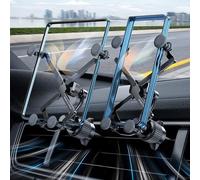 xuenair Supporto per auto pieghevole a Z con braccio lungo, gravity Fold 6, supporto per auto, compatibile con custodie spesse, per Samsung Galaxy Z Fold 7 6 5 4 Fold S25 24 Ultra iPhone 17 16 15 14